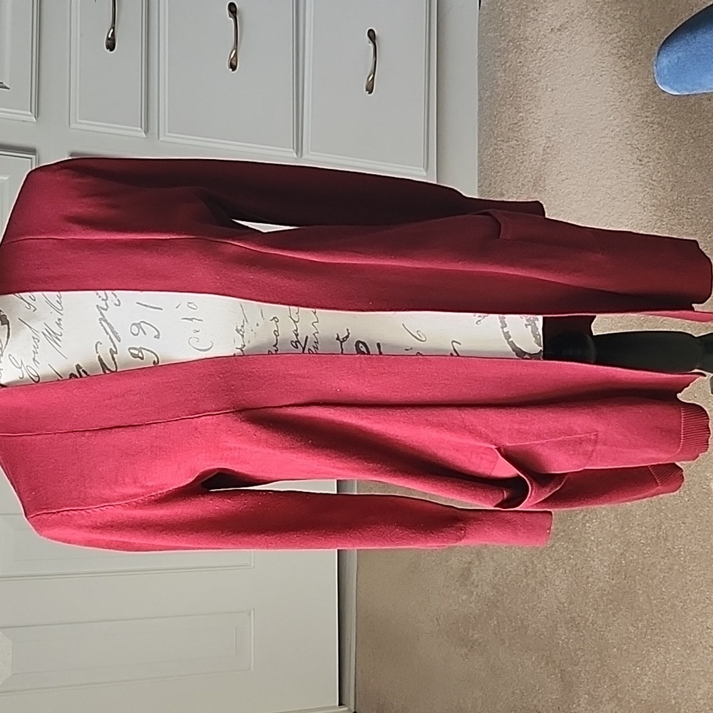 Pointelle Long Cardigan
